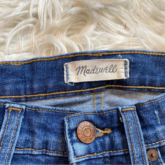 Madewell 9” high rise skinny distressed size 25 - Picture 6 of 7